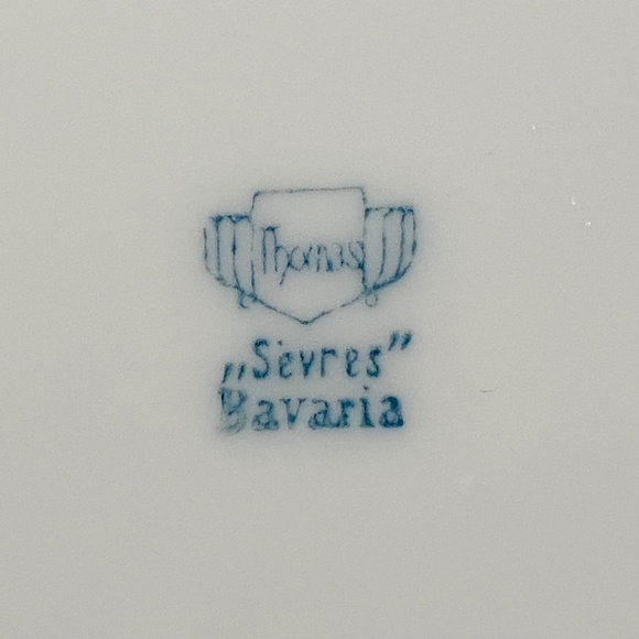 JE21-Vintage 4 PIECE SET Bavarian Cottagecore Cottage Roses Plates - Picture 9 of 11